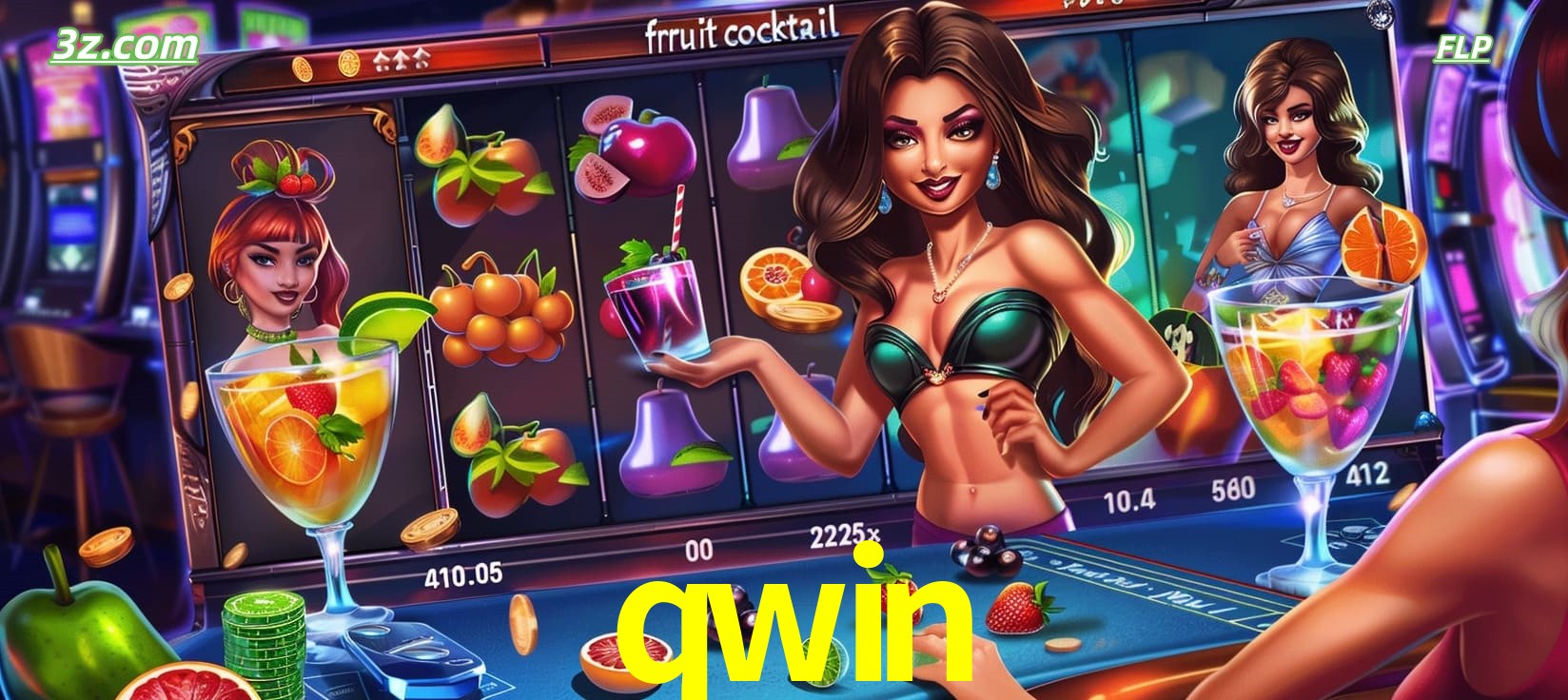 Cassino online qwin Brasil com slot Fruit Cocktail divertido
