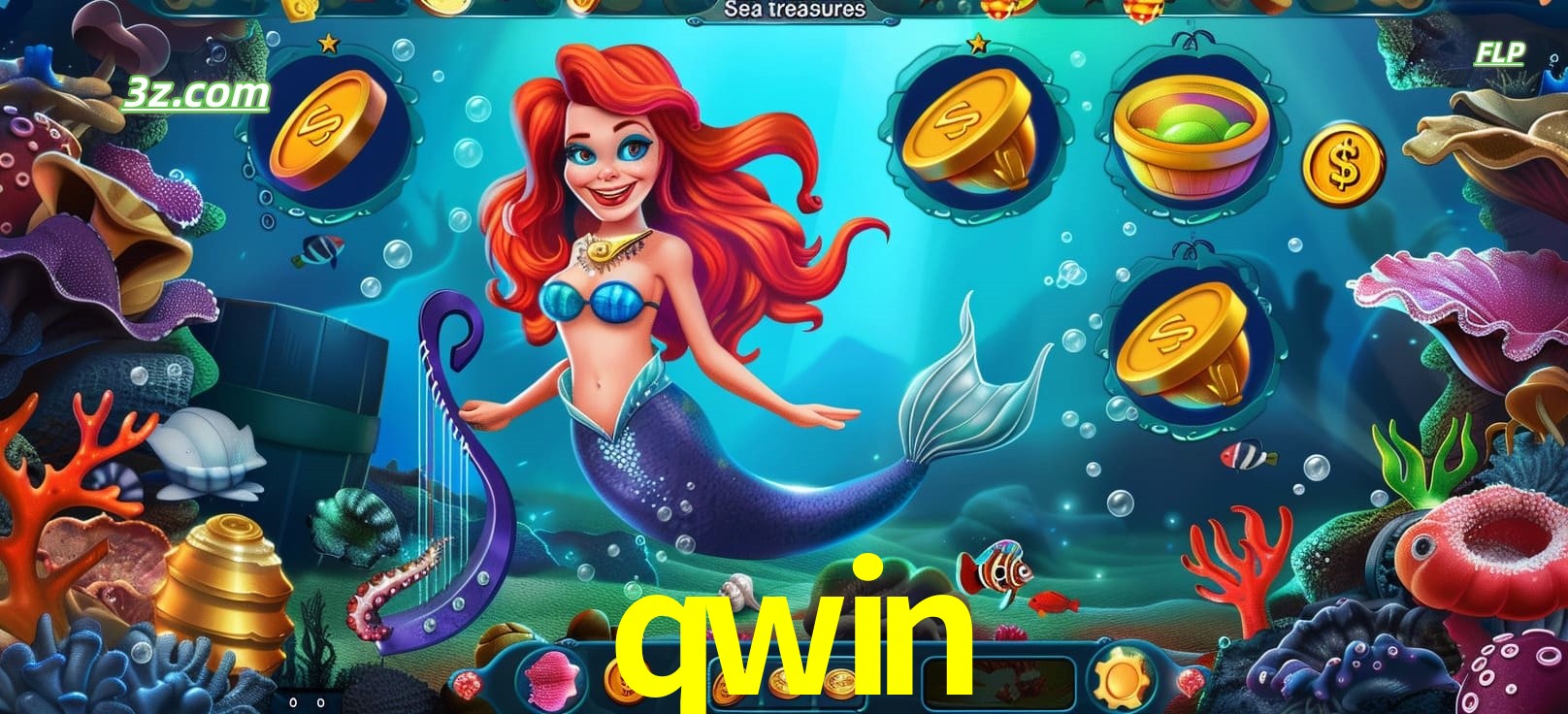 qwin slots Sea Treasures cassino online com prêmios