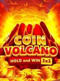 Jogue Coin Volcano slot 3x3 no qwin e ganhe grandes recompensas