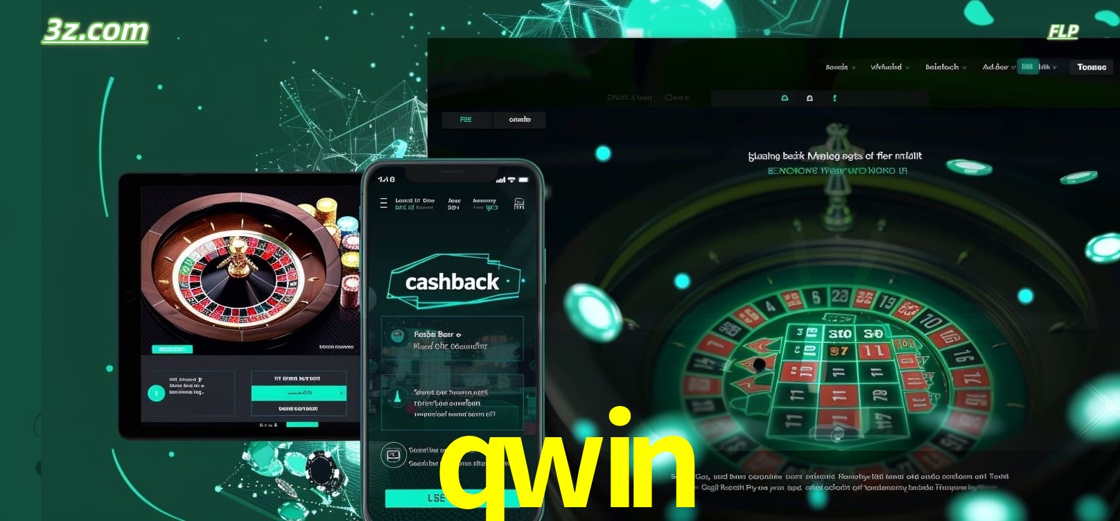 Jogue roleta em dispositivos móveis e desktop com qwin